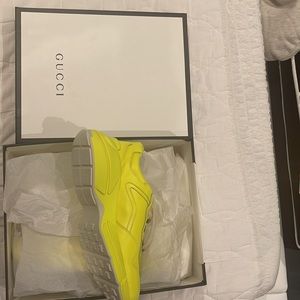 Gucci sneakers, size 10 1/2, leather